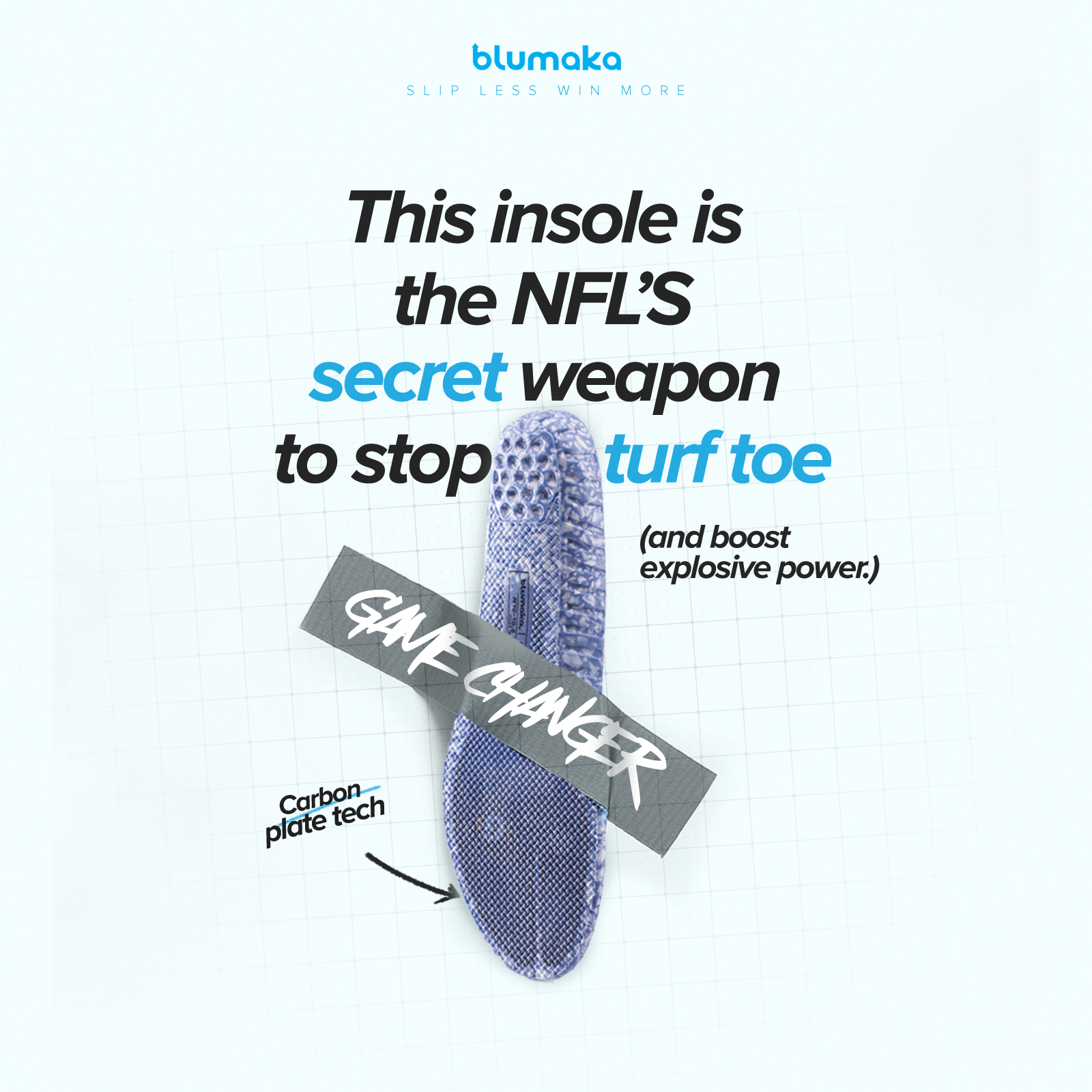 NonSlip Carbon Elite Insole