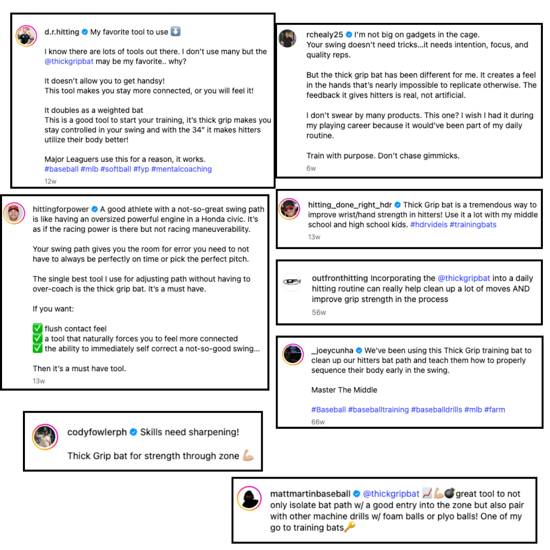 Thick Grip Adult Bat by Stinger