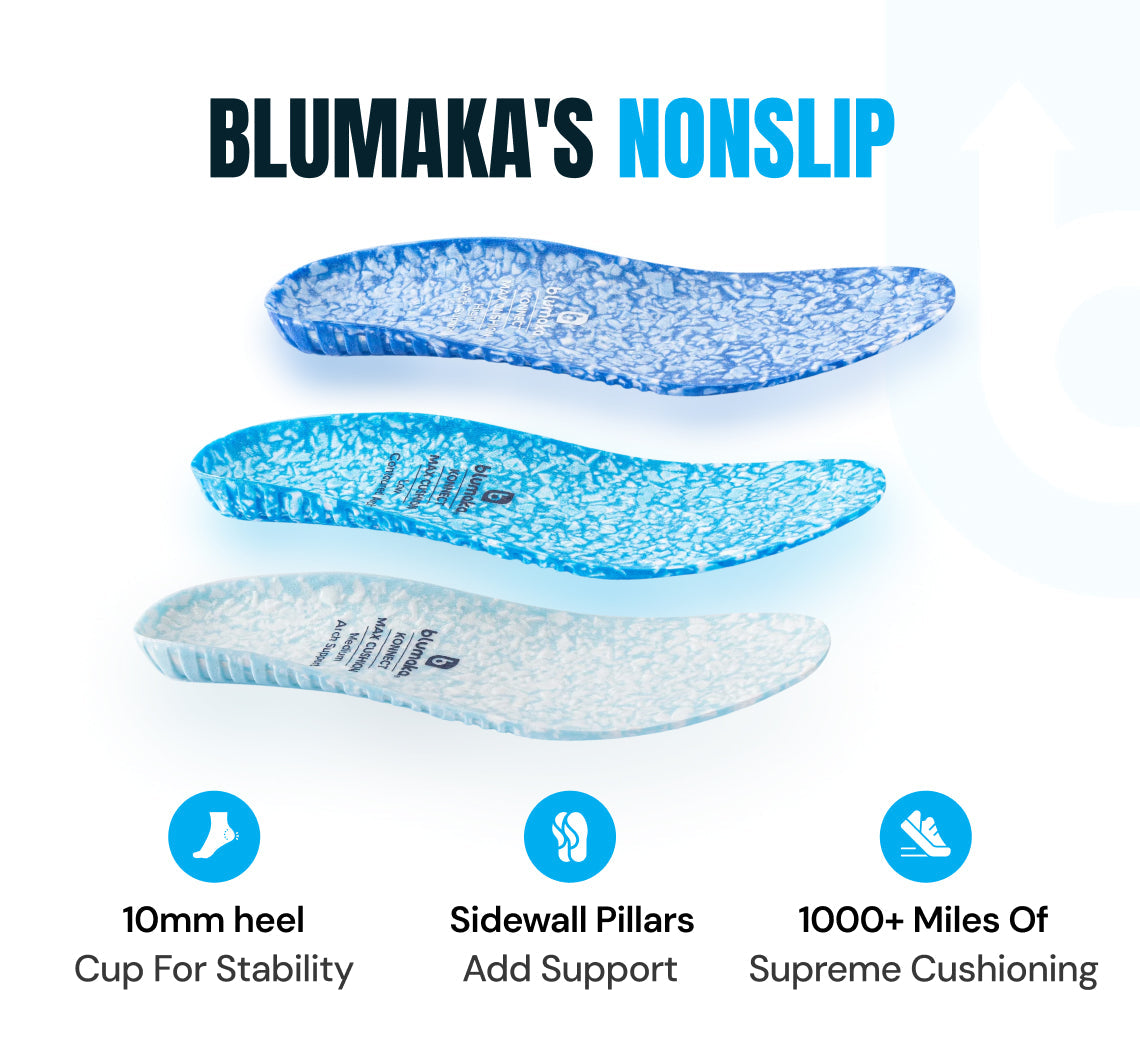 NonSlip 'FoamLock'  Performance Insoles